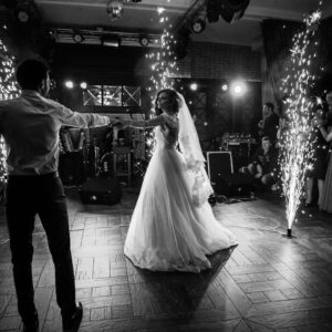 First Dance Black and White