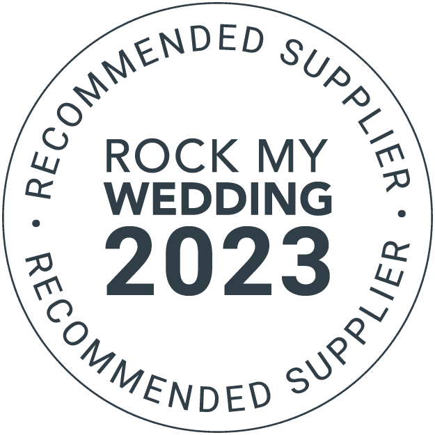 Rock My Wedding 2023 Recommended Supplier Badge
